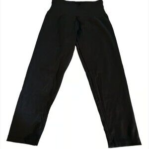 Brazil Wear Black Cropped Yoga Band Pants Size Small EUC #M-028